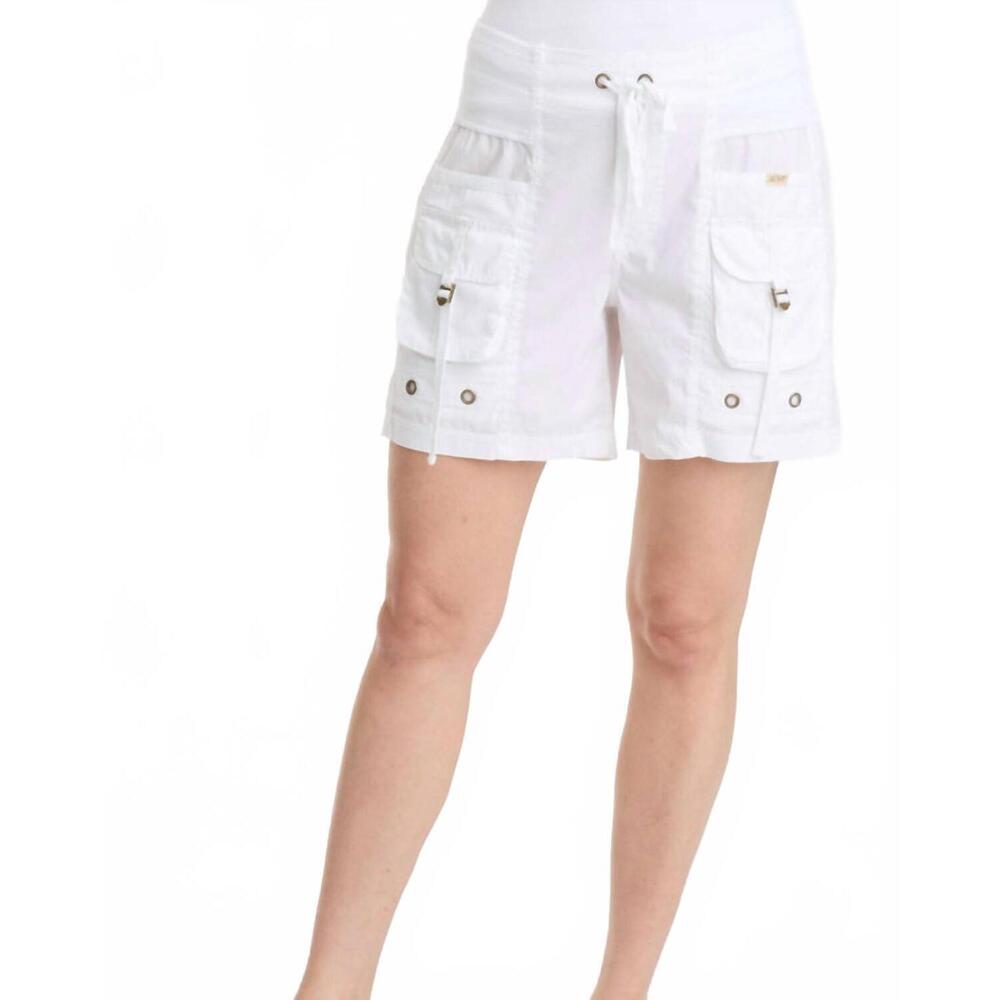 NEW XCVI felix short in white